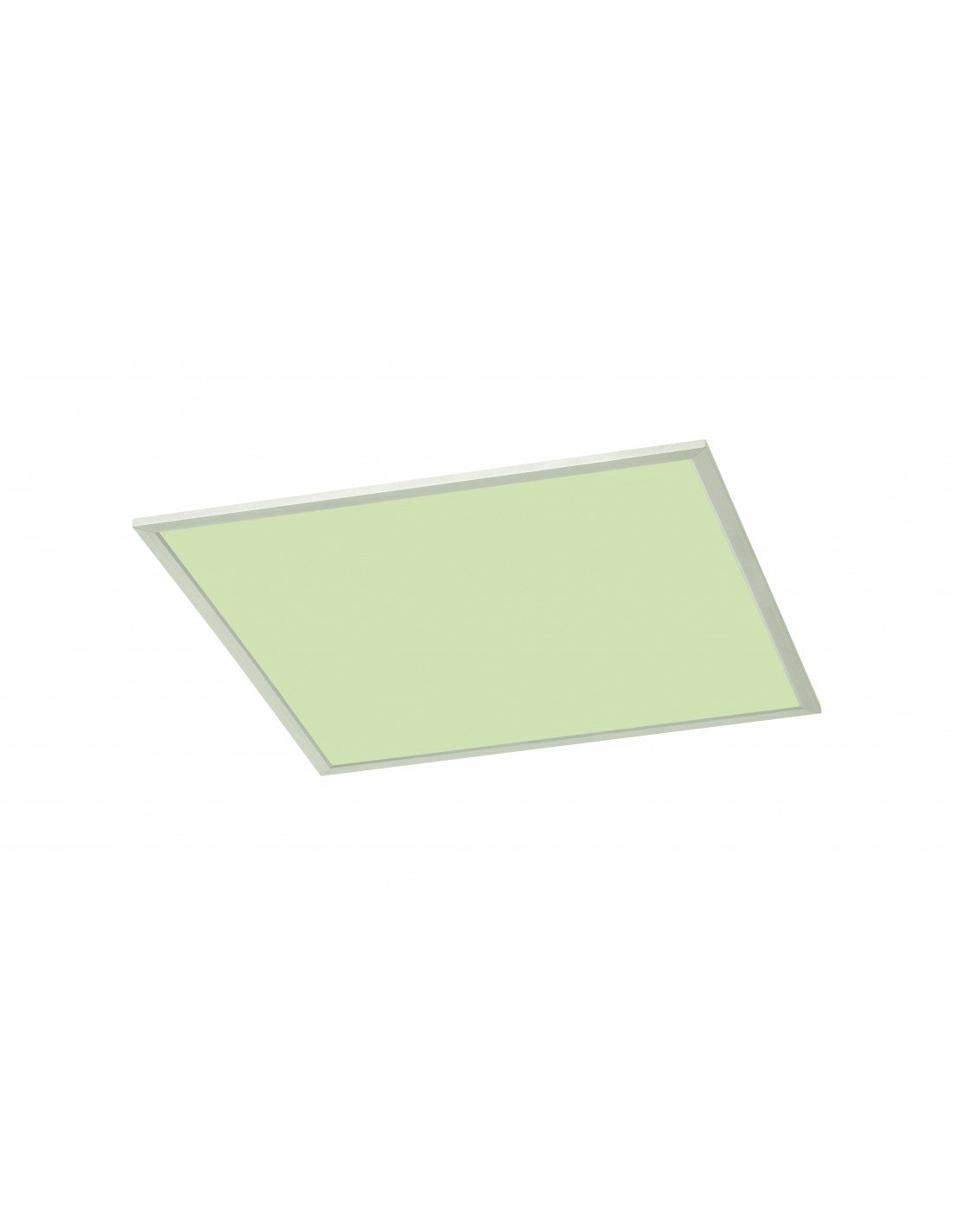 Plafonnier Carré Griffin LED Dimmable Rgbw Nickel 59x59 cm Trio Lighting