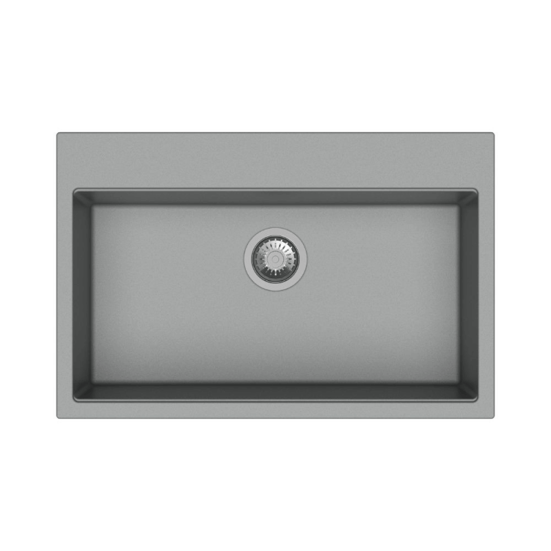 Waltz 78x51 évier une cuve chromé