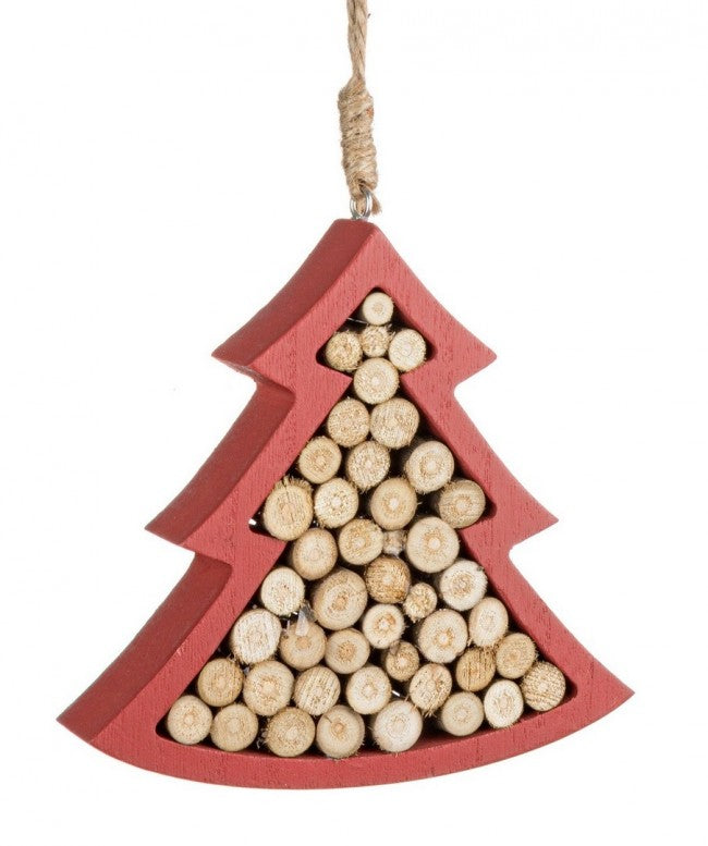 12x Suspension Chelsea en pin rouge L