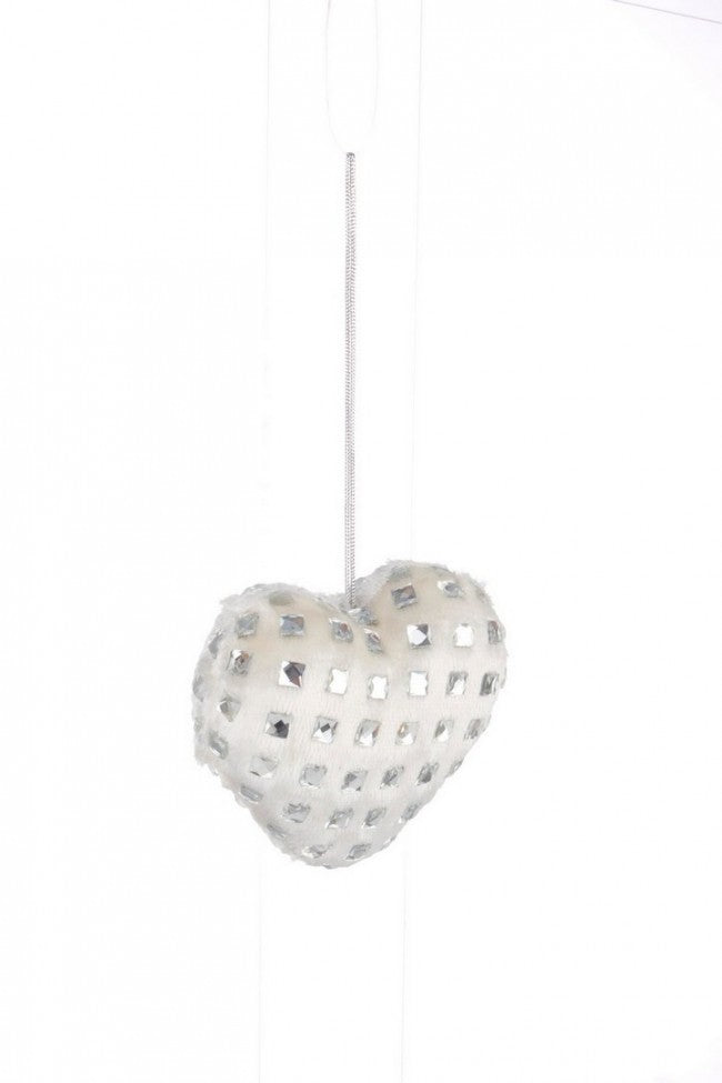 12x Pendentif Coeur en Cristal S