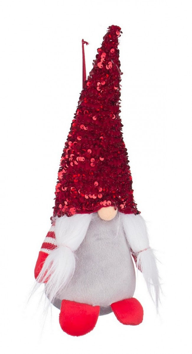 12x Support Santa Doddy Rouge Pailleté S