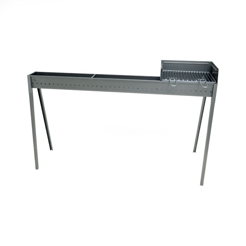 Barbecue à brochettes en fer Torino 100 + kit cloison 40 grills