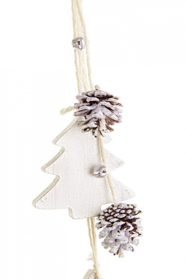 8x Corde Illia Pin 55Cm Nacré