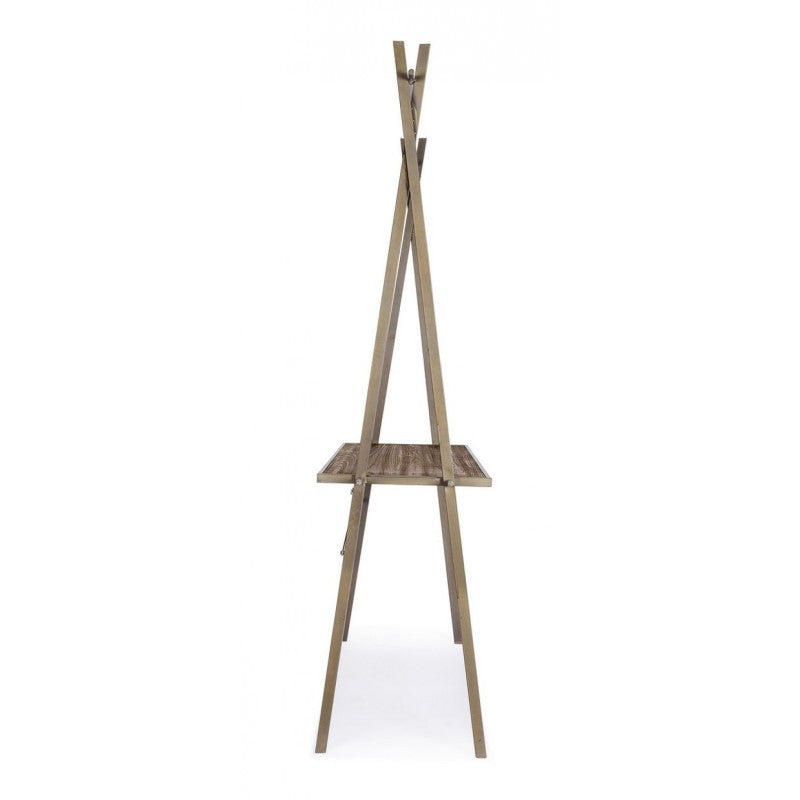 Table vitrine industrielle rectangulaire 98h cm