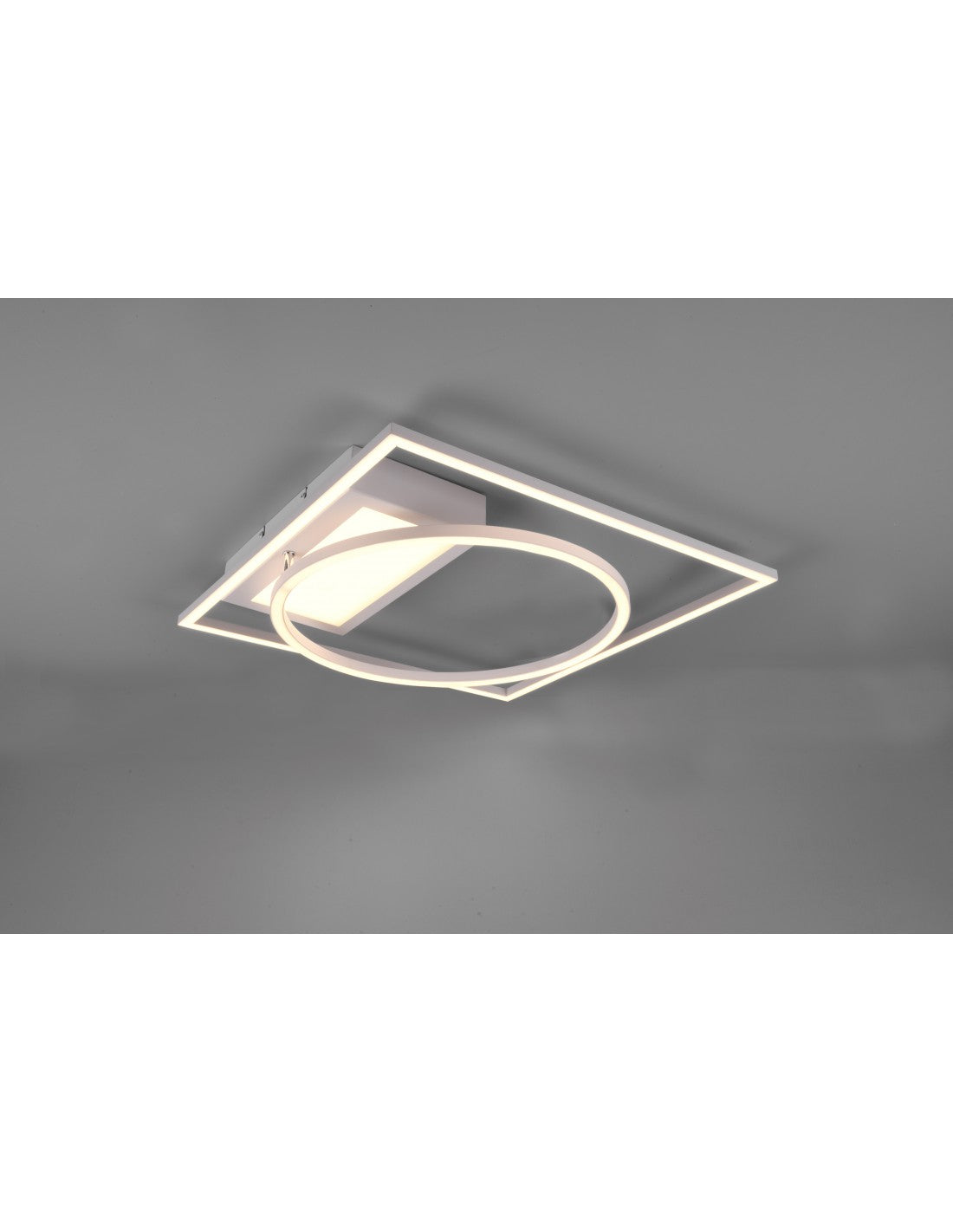 Plafonnier LED Downey 34w Blanc L64 cm Dimmable Trio Lighting