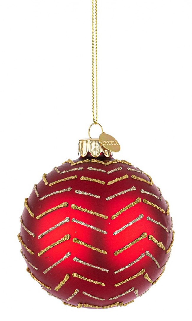 12x Sphère Vt Ines Rosso D80