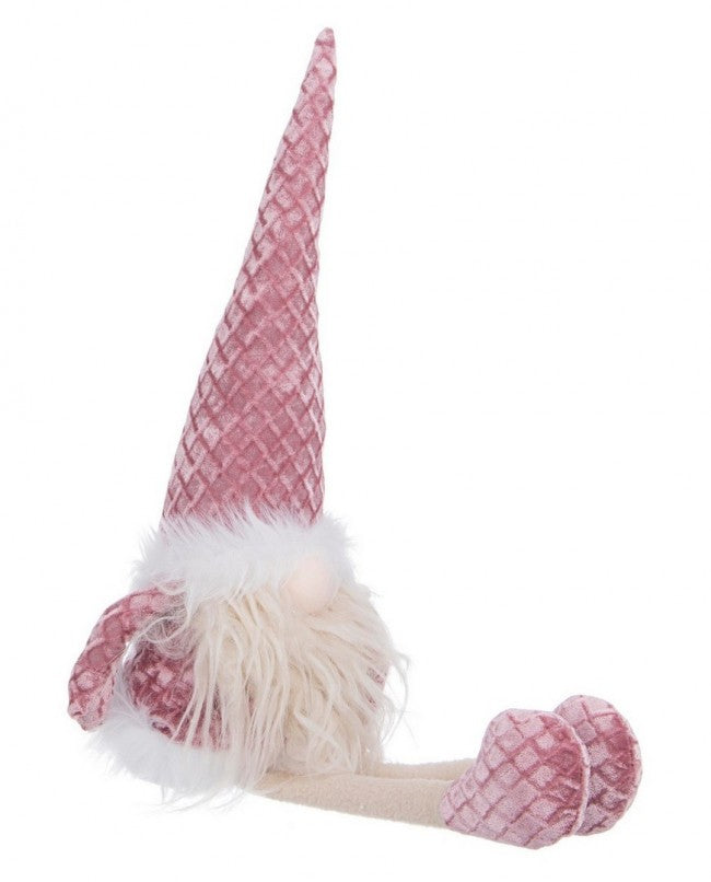 4x pattes de Père Noël Rufus rose