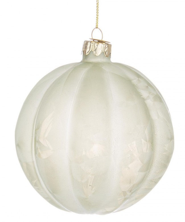 8x Sphère Vt Vert Satiné D100