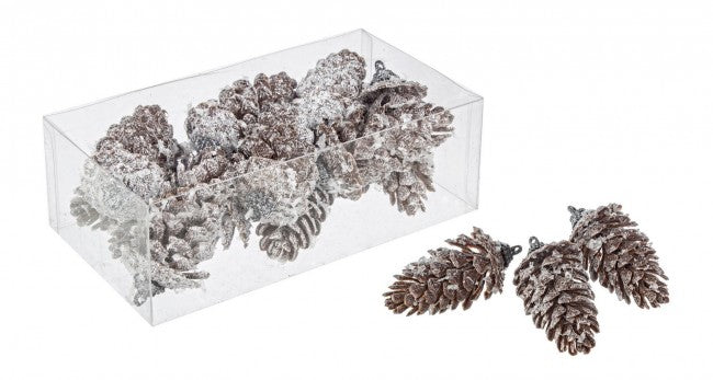 6x Pack de 12 pommes de pin congelées