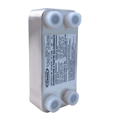 Échangeur de chaleur à plaques brasées -10°/+90°, 40 plaques, 3/4"