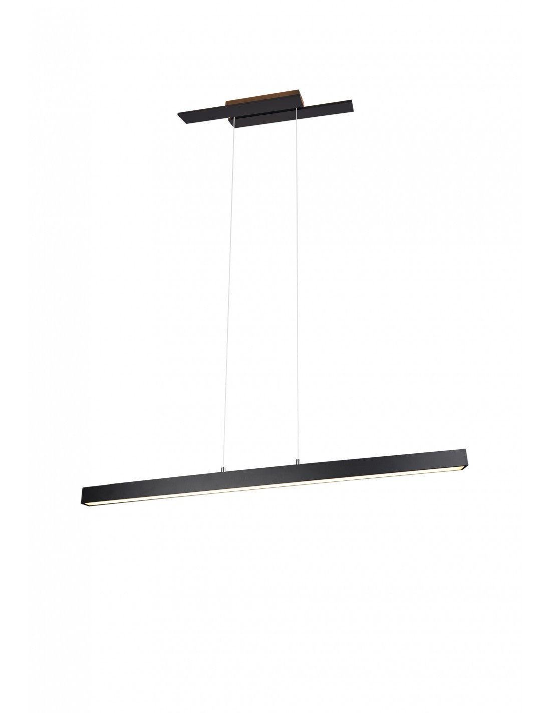 Suspension Moderne Double Lumière Led Belfast Anthracite Trio Lighting