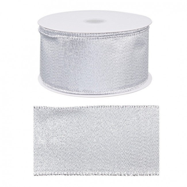 6x Ruban Argent Noël 20M