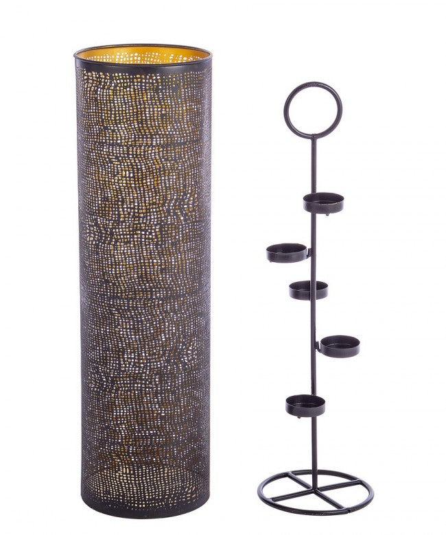 P.Photophore 5P Icelyn Noir-Or