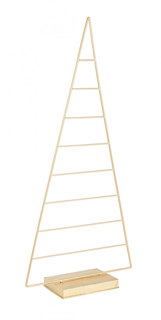 2x Présentoir Arbre Jamie Gold H180