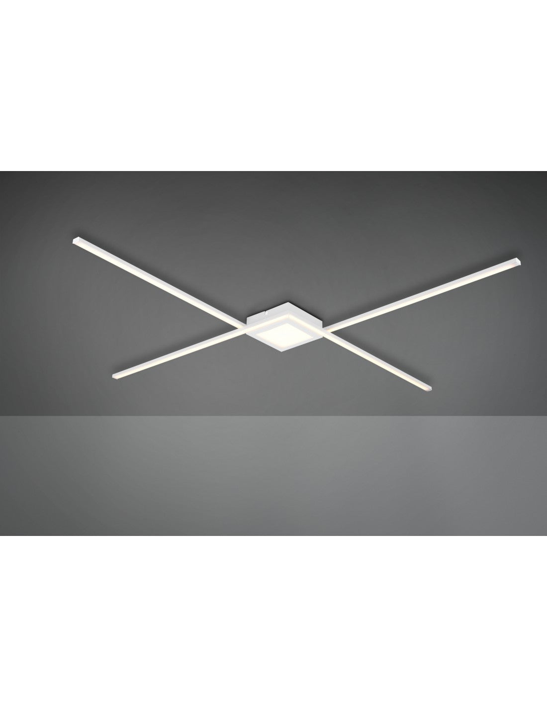 Plafonnier Oxford Bacchette X Led 4000k Blanc Mat Trio Lighting