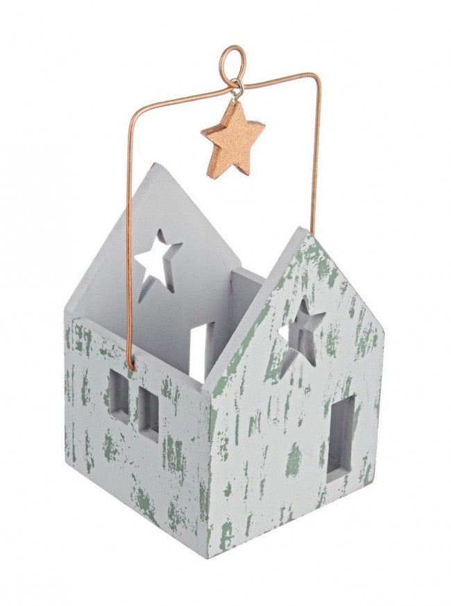 8x bougeoir gris maison