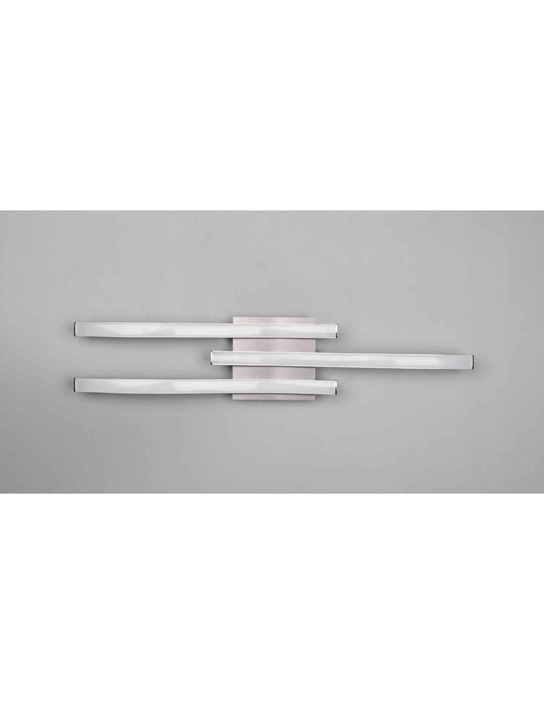 Plafonnier Moderne LED Tiges 4000k Route Nichel Trio Lighting