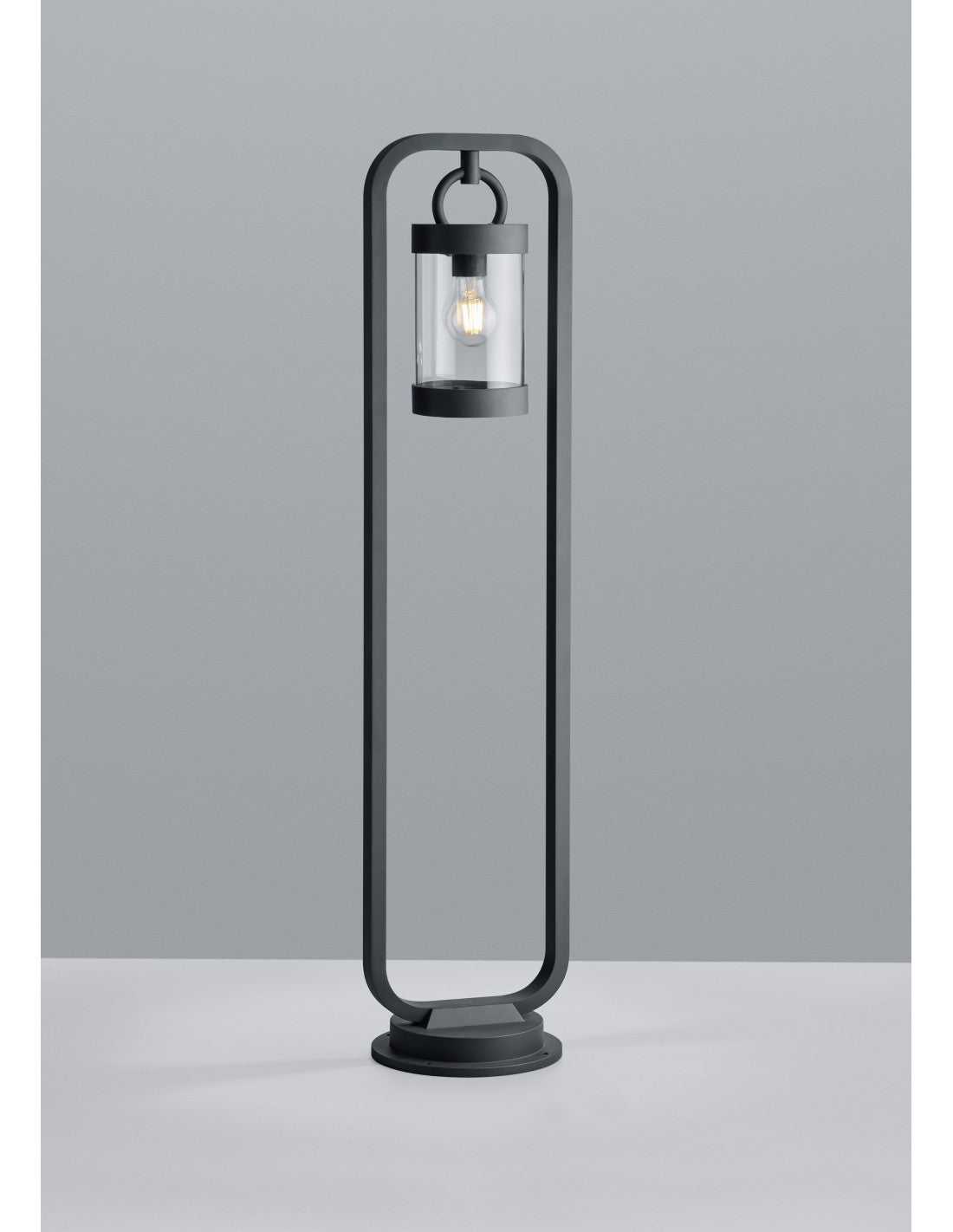 Poteau extérieur Sambesi Anthracite H100 cm Capteur crépusculaire IP44 Trio Lighting