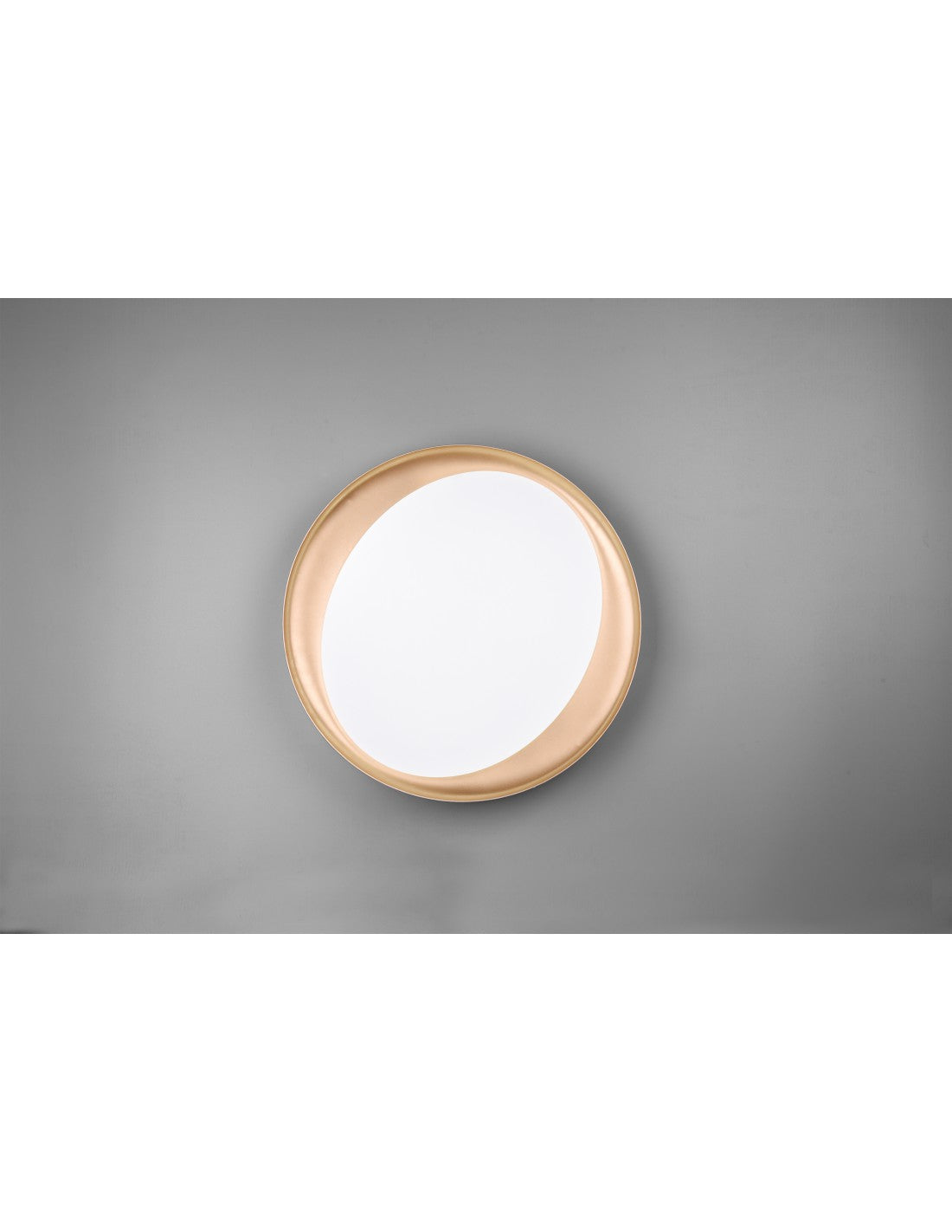 Plafonnier Zeta LED Dimmable Ø48 cm Noir Et Doré Trio Lighting