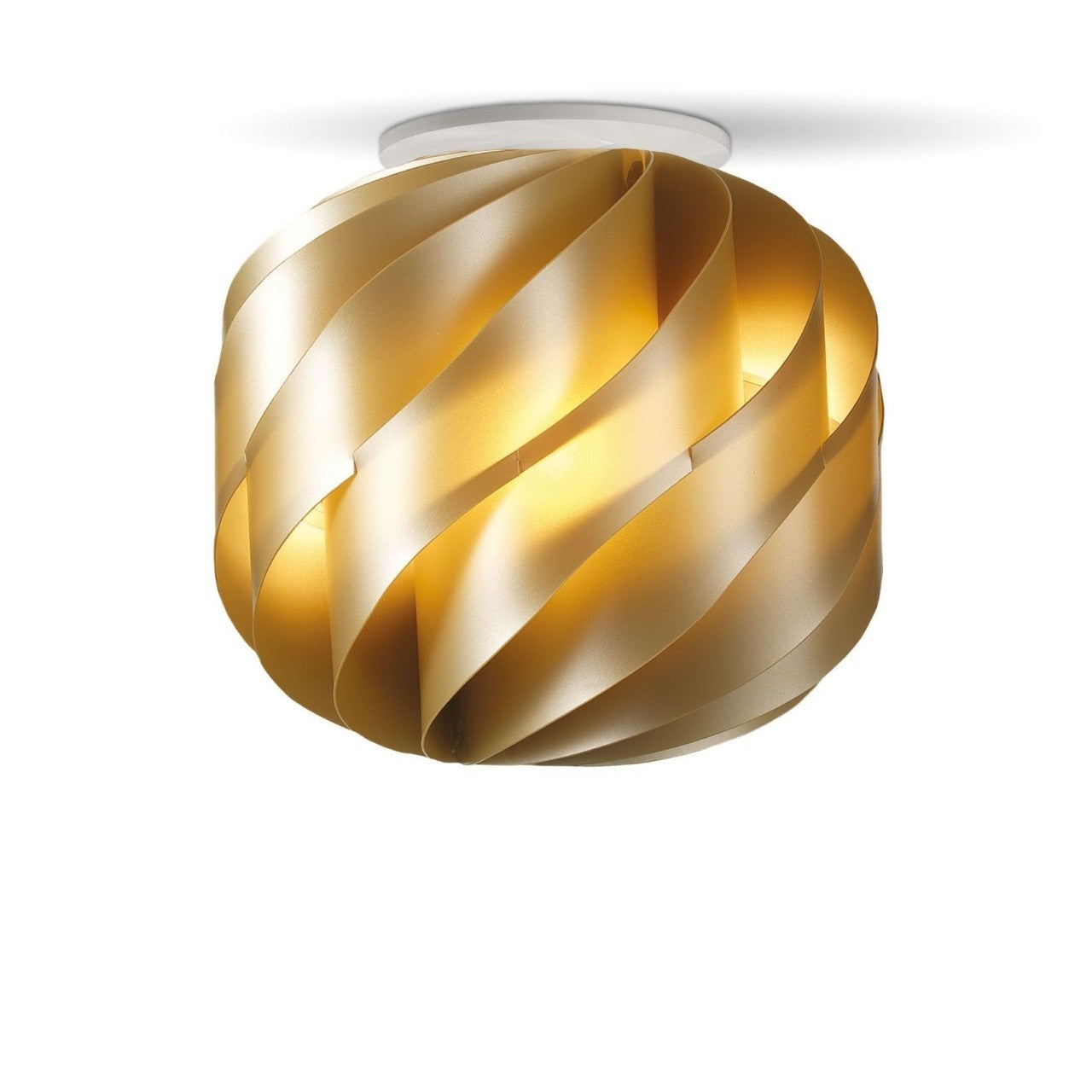 Nouveau Plafonnier doré cm. 40x39h