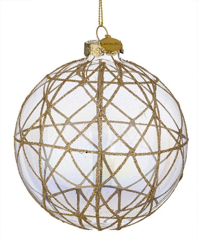 8x Sphère Vt Prisme Diamants Irisés D100