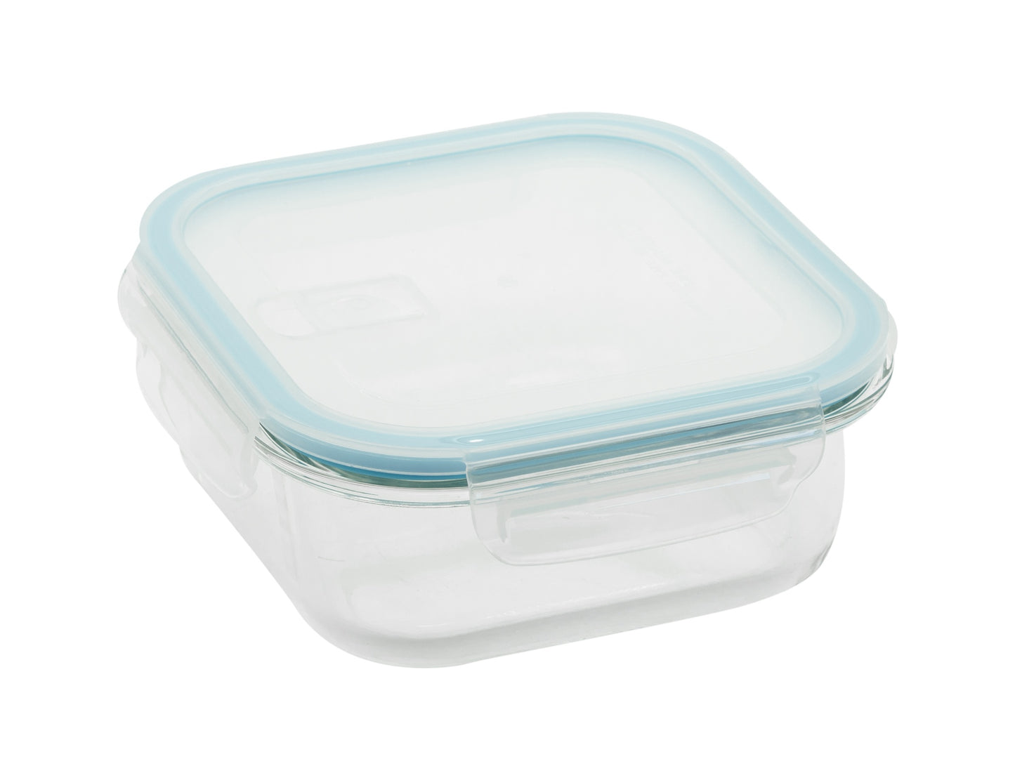 Conteneur Carré Avec Couvercle Avec Évent 1,2 Lt Verre