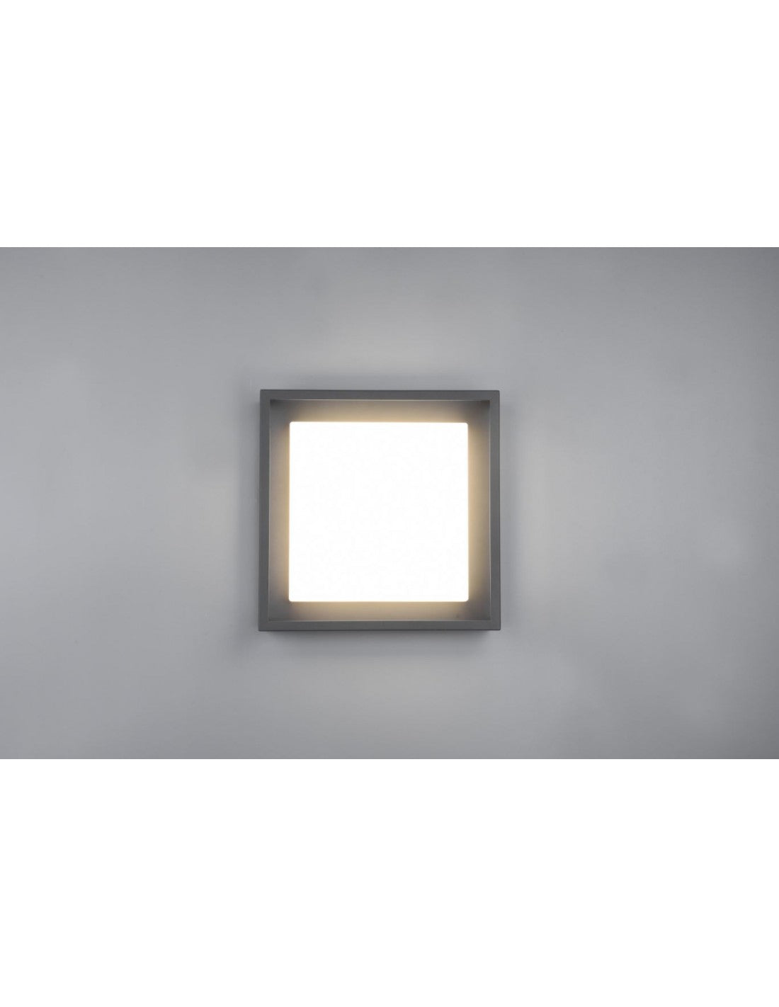 Plafonnier extérieur LED Dip Switch Witham Anthracite IP54 Trio Lighting