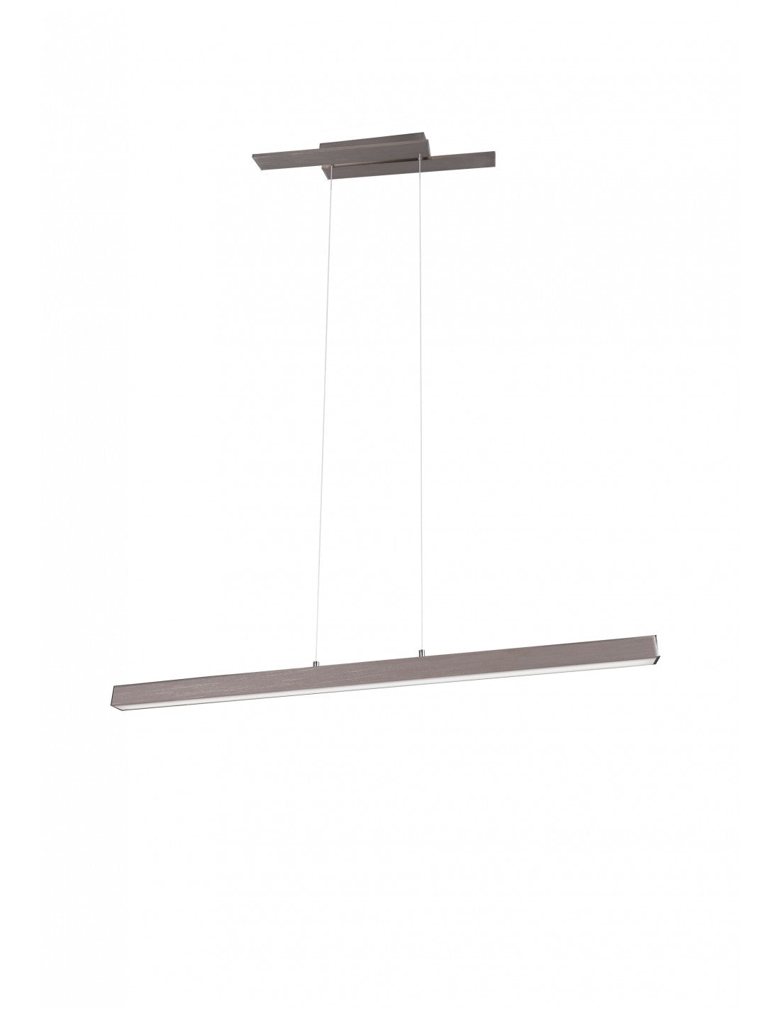 Suspension LED à double émission Belfast Steel Trio Lighting