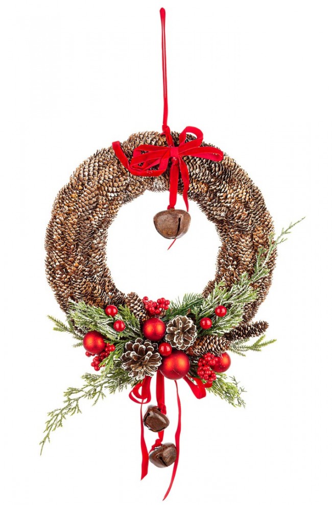 2x Couronne Hilma Rouge C