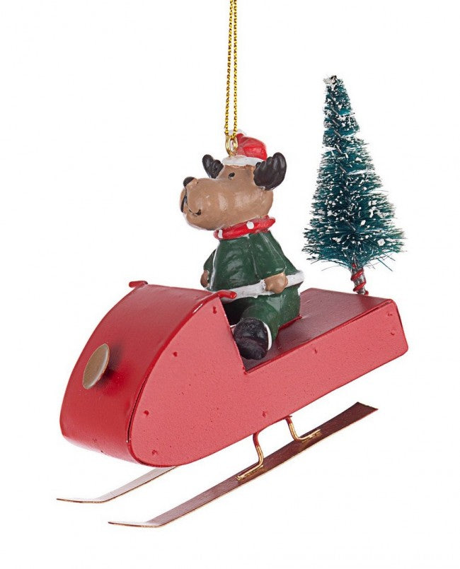 12x Pendentif motoneige Birck C