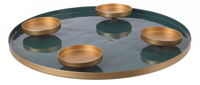 2x 4P Bougeoir Sibylle à Vert