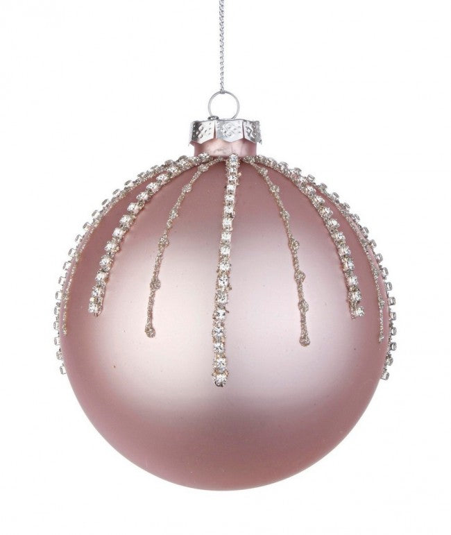 8x Sphère Vt Feu d'Artifice Rose D100