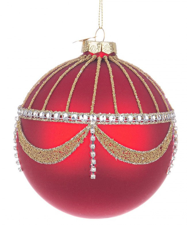 8x Sphère Vt Glyl Rouge D100