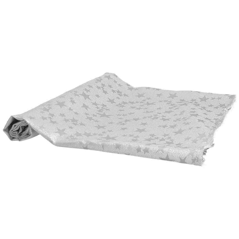 Tapis de couloir 40 x 140 cm Dream gris argent polyester