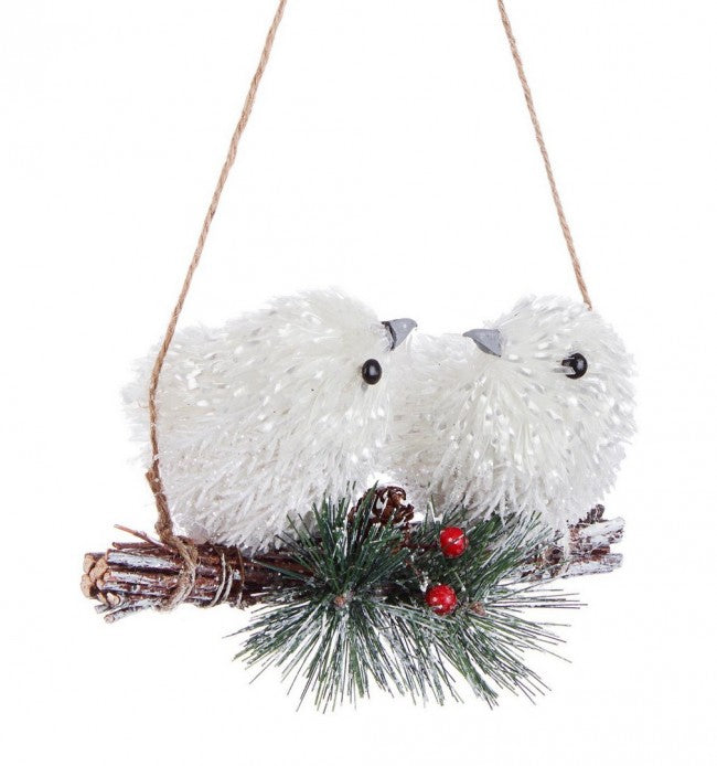 4x Pendentif 2F Gilbert Oiseau sur Tronc