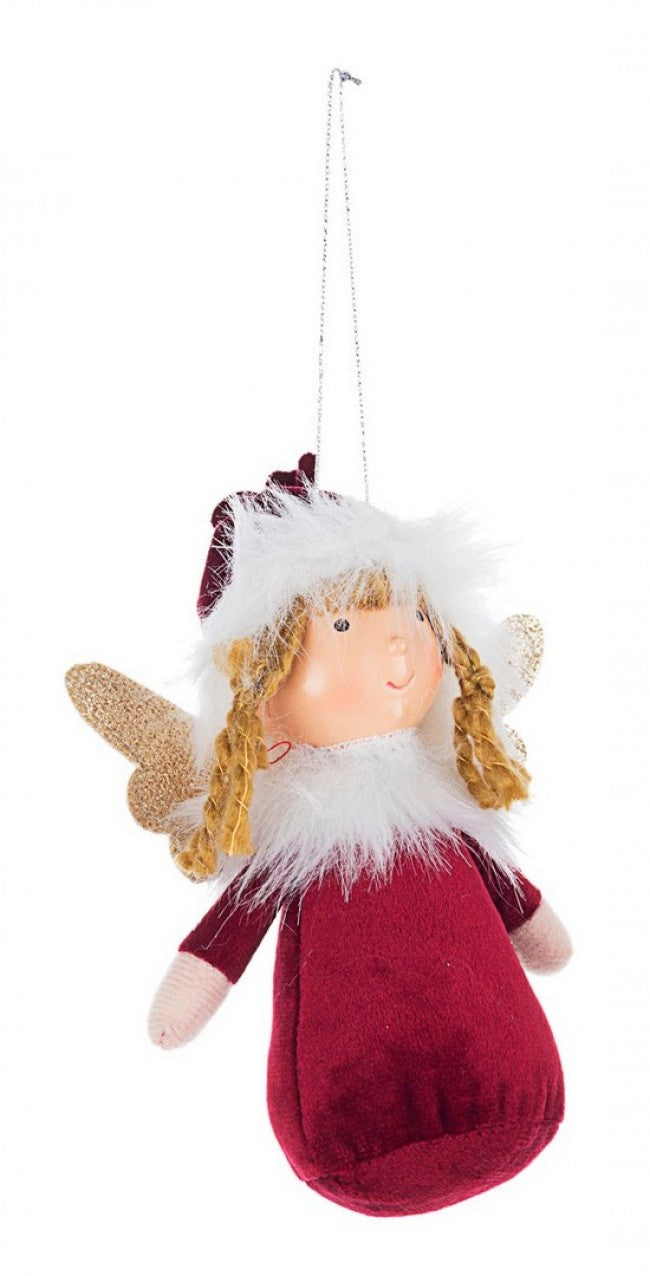 12x pendentif ange rouge de rêve