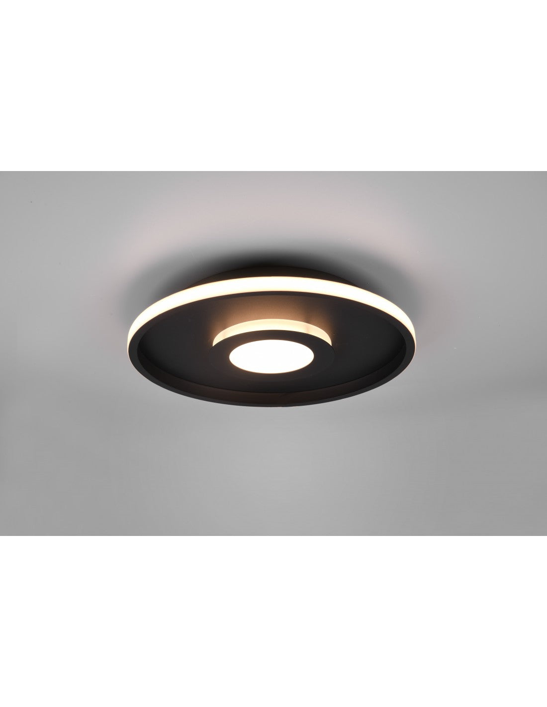 Plafonnier LED Disco Ascari 35w Noir IP44 Trio Lighting
