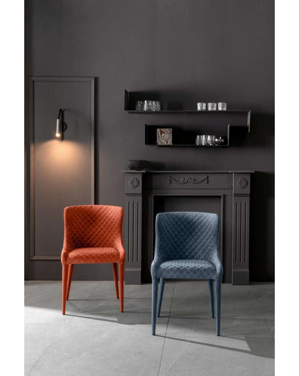 Chaise en microfibre Afrodite Air Force STS