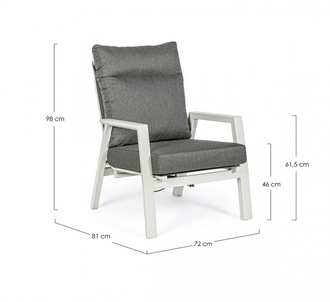 2x Fauteuil relax lunaire CC Kledi