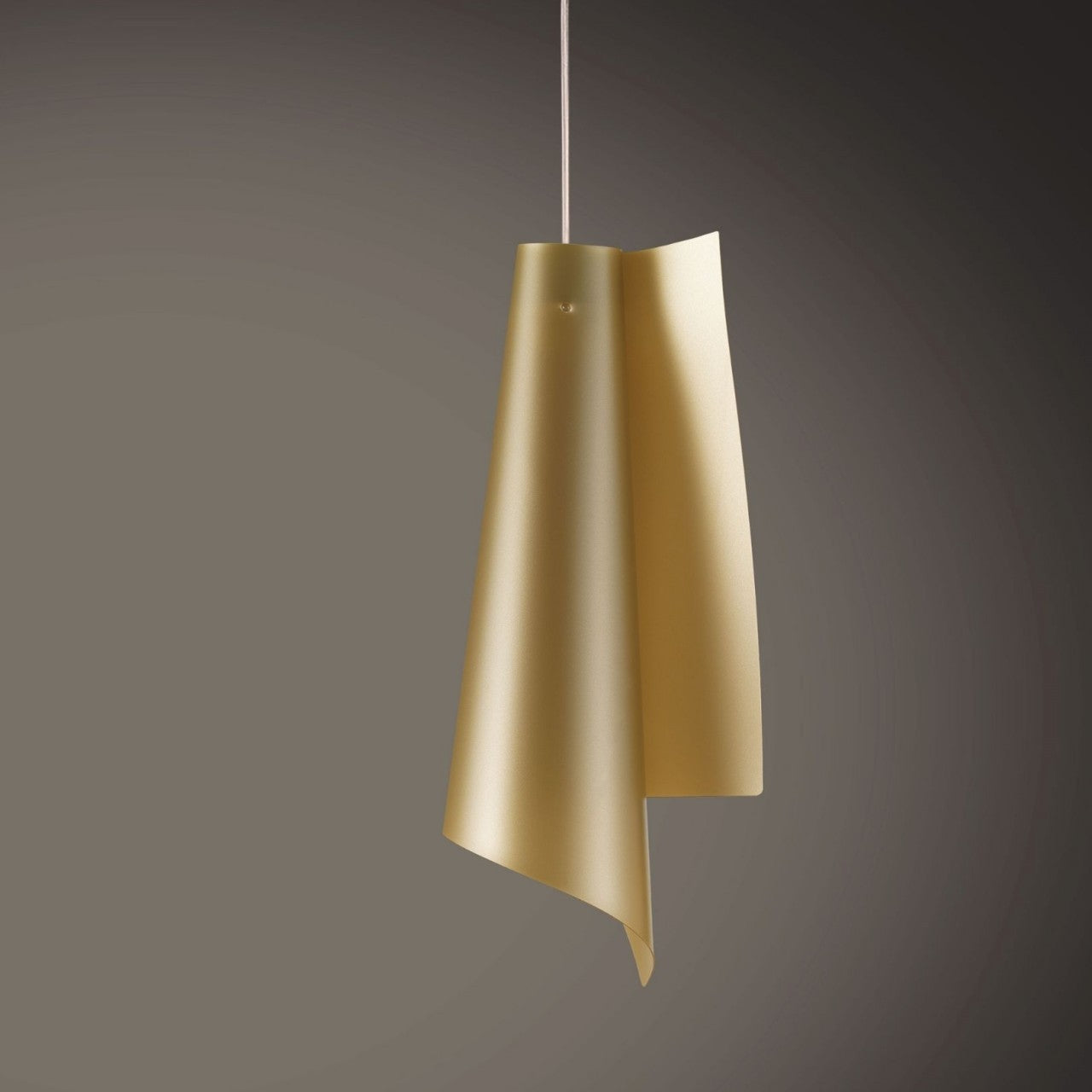 Suspension New Gold en métal chromé cm. 27x68h