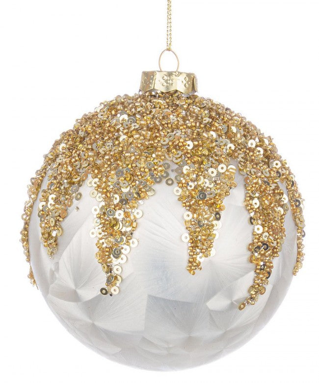 8x Sphère de Prix Vt Blanc Nacré D100