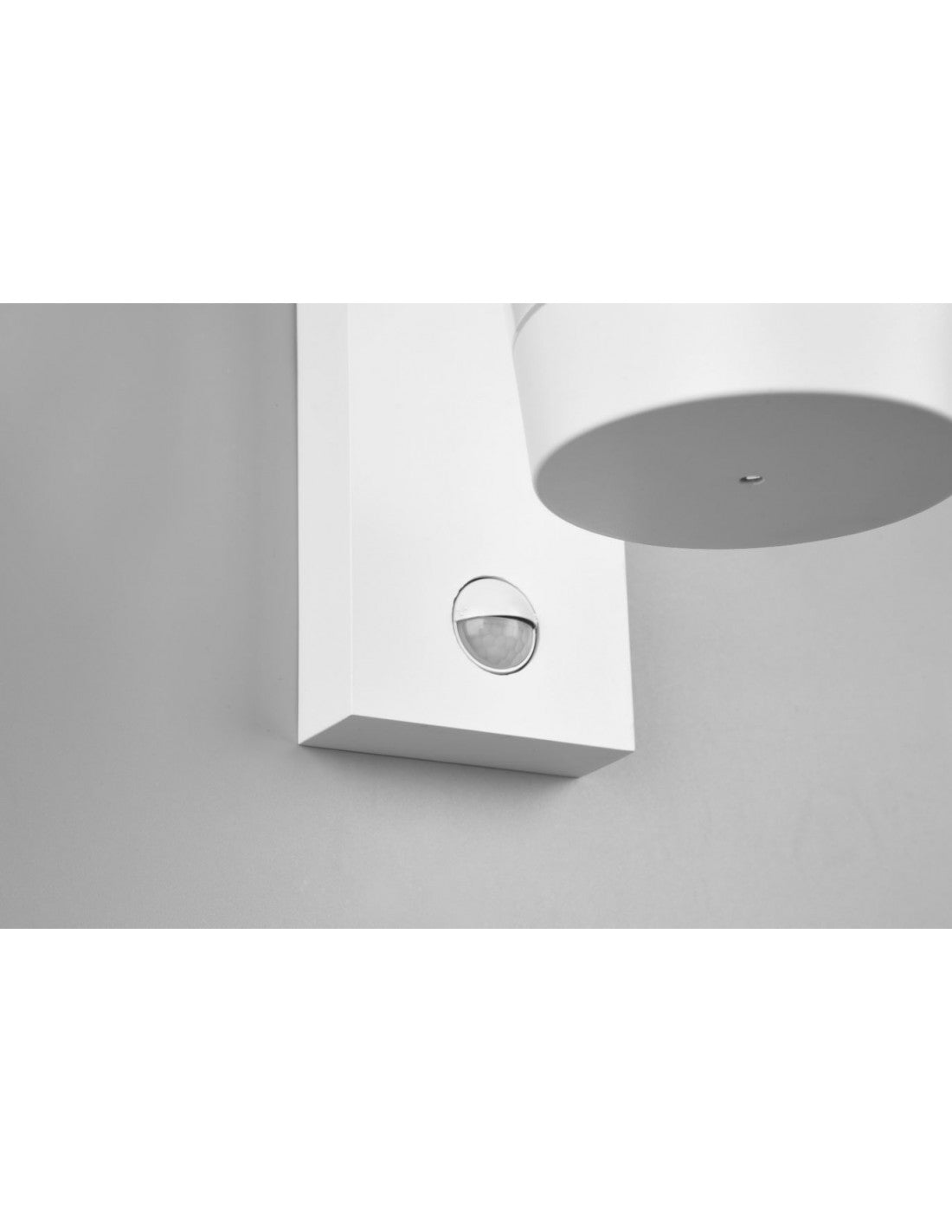 Applique Lanterne Cavado Blanc IP44 Détecteur de Mouvement Trio Lighting