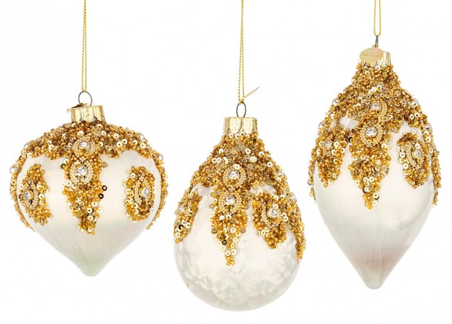 12x Vt Melissa Pendentif Blanc