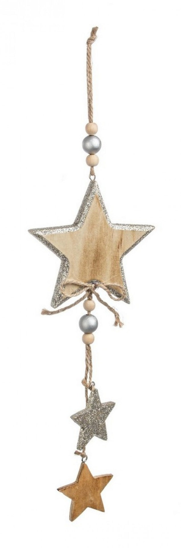 12x pendentif étoile scintillante