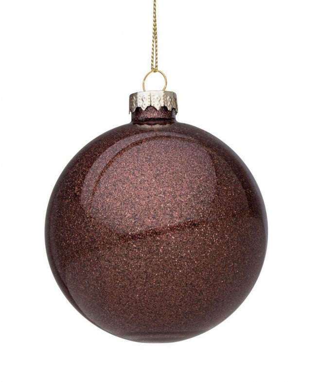 12x Sphère Vt Brun Brillant Sc D80