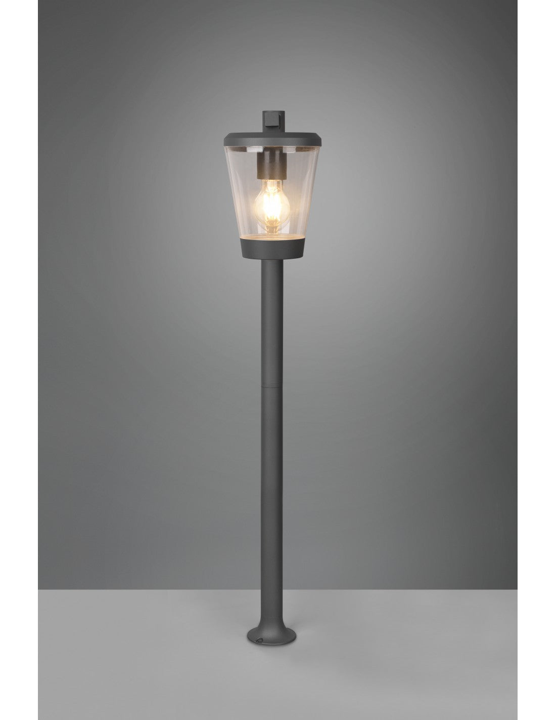 Lanterne d'Extérieur Poteau Cavado Vintage Aluminium Anthracite IP44 Trio Éclairage