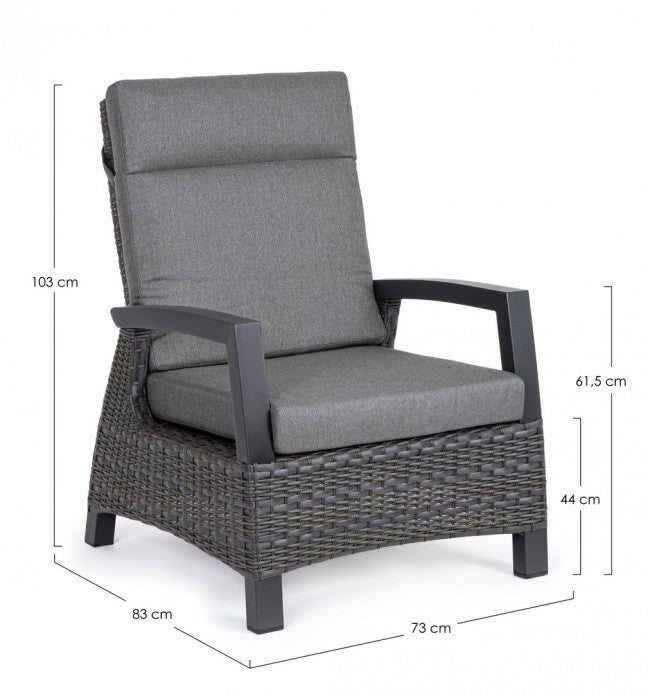 Fauteuil inclinable CC Britton Antr Jx55