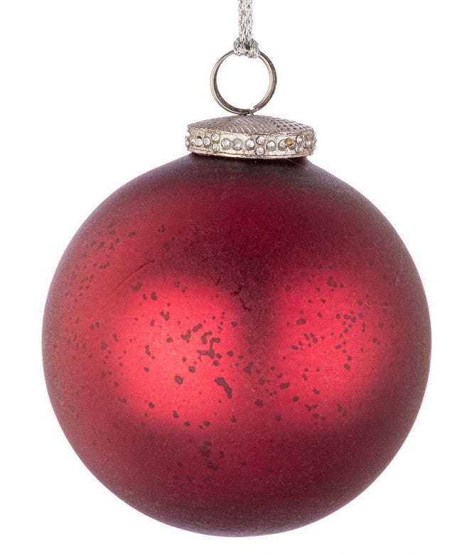 4x Sphère Vt Elegantia Rouge D100