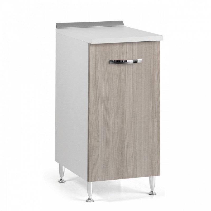 Meuble bas pour cuisine orme 1 porte 30x50xH 85 cm