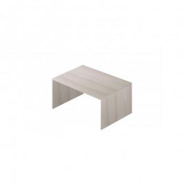 Bureau en bois d'orme clair 120x73x h73cm